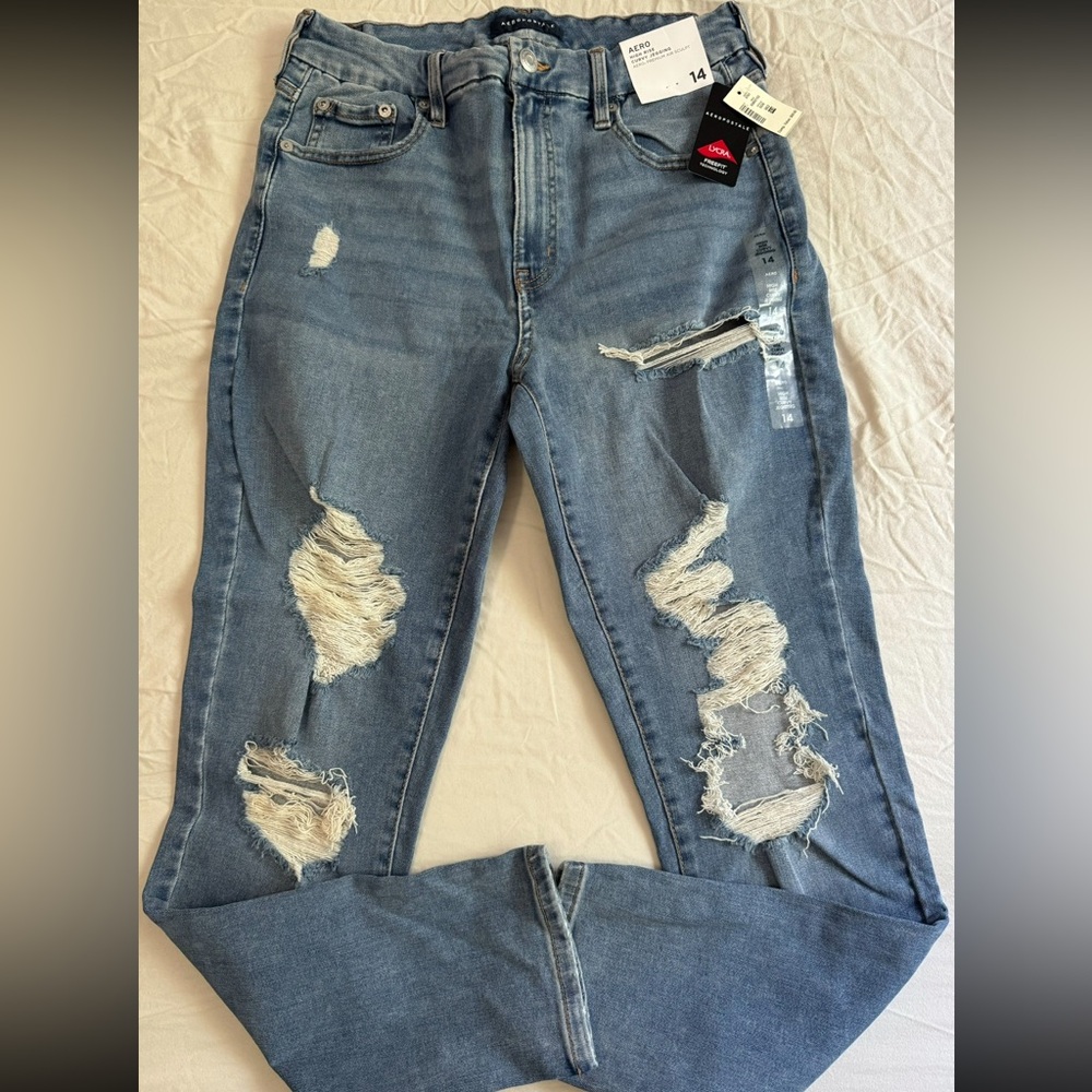 Aero Premium High-Rise Curvy Jegging With LYCRA® FREEF!T® Technology Sz14R NWT